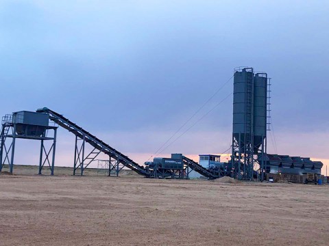 稳定土拌合站