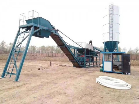 免基础移动式稳定土拌合站
